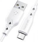 Кабель Borofone (BX48) micro USB, белый