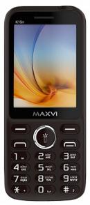 Телефон MAXVI K15n, коричневый