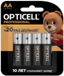 Батарейка Opticell Professional LR6 / AA в блистере 4 штуки