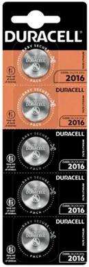 Батарейки Duracell CR2016 в блистере 5 штук