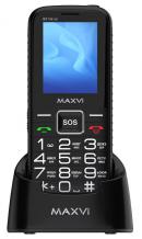 Телефон Maxvi B21ds up, 2 SIM, черный