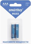 Батарейки Smartbuy MAXX R03/AAA в блистере 2 штуки