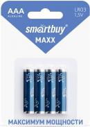 Батарейки Smartbuy MAXX R03/AAA в блистере 4 штуки