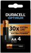 фото Батарейка Duracell Optimum LR6 / AA в коробочке 4 штуки