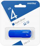 USB флеш накопитель  4 Gb SmartBuy CLUE Blue (SB4GBCLU-BU)