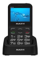 Телефон MAXVI  B231DS черный