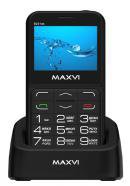 Телефон MAXVI  B231DS черный