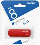 Флешка 8Gb SmartBuy CLUE Red