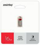 Флешка SmartBuy MC8 Metal 16 ГБ USB 2.0, серебристый/красный